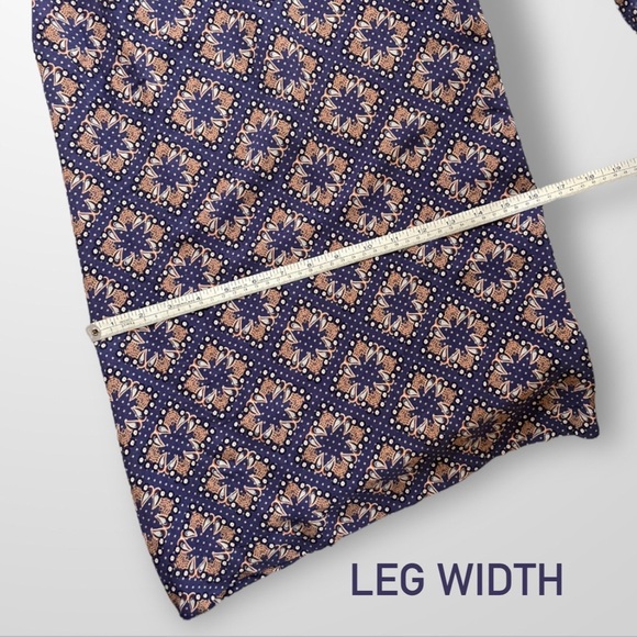 Maeve NWT Purple Terrace Floral Wide Leg Pants 2 - Picture 11 of 12